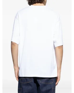 Jacquemus ロゴ刺繍入りTシャツ - サムネイル4