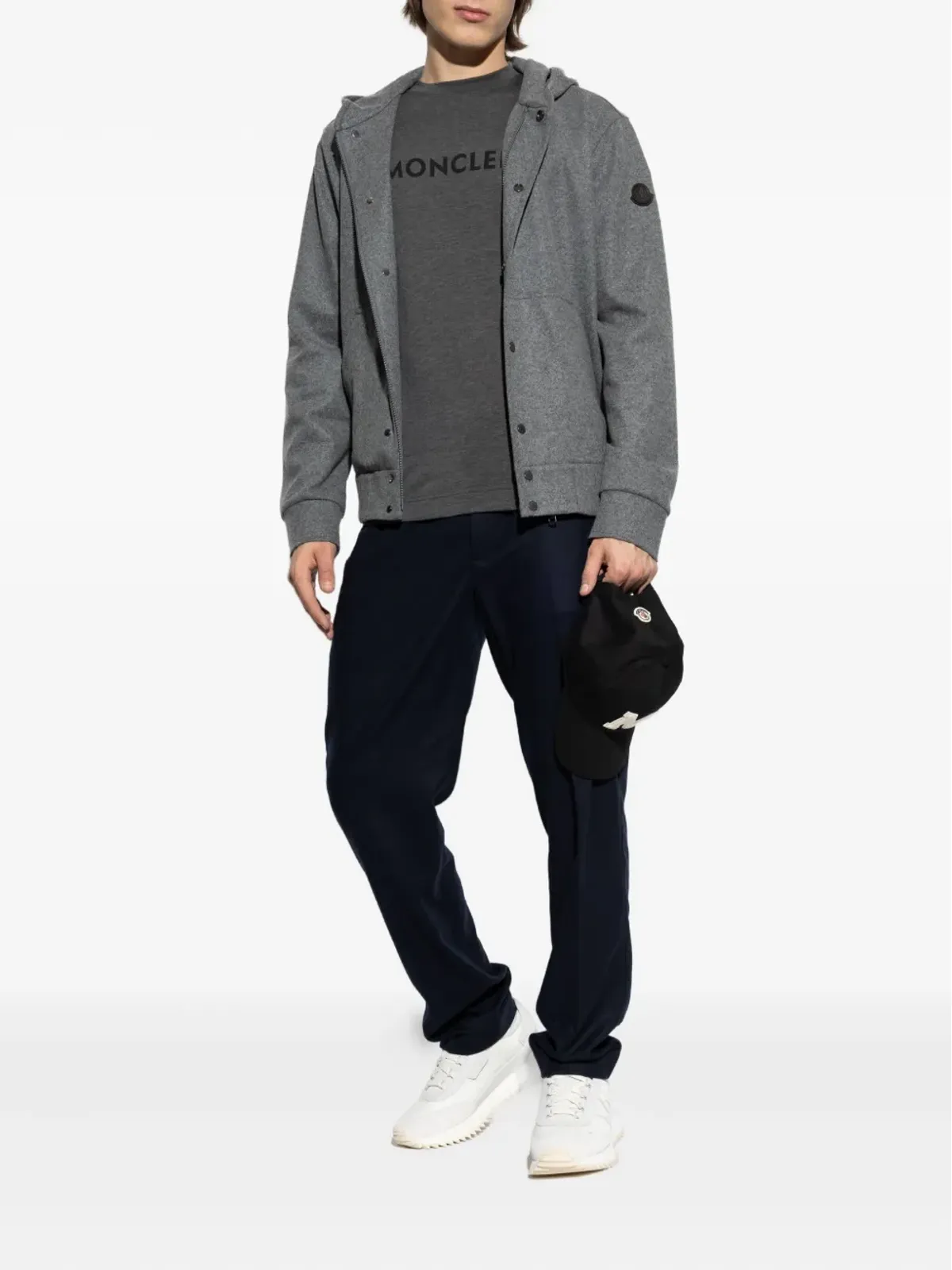 Moncler ロゴプリント半袖Tシャツ - 画像2