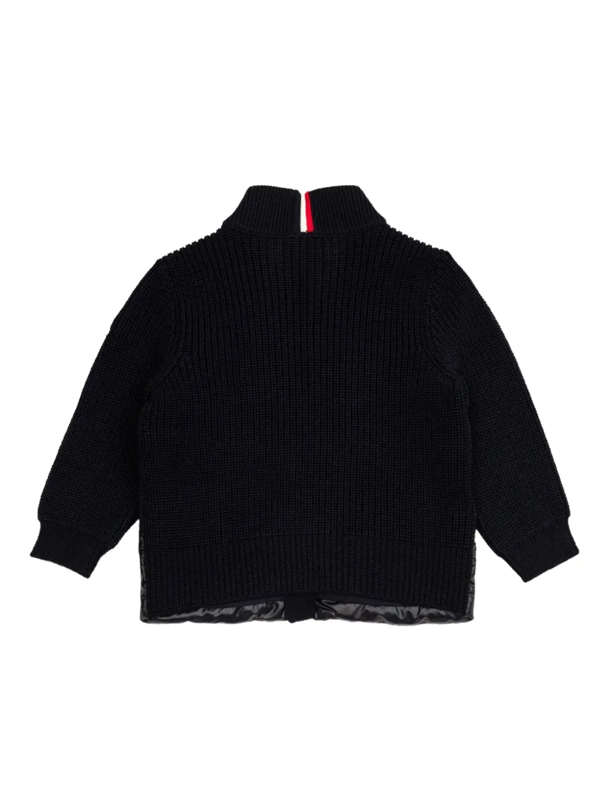 Moncler Enfant キルティングニットカーディガン - 画像2