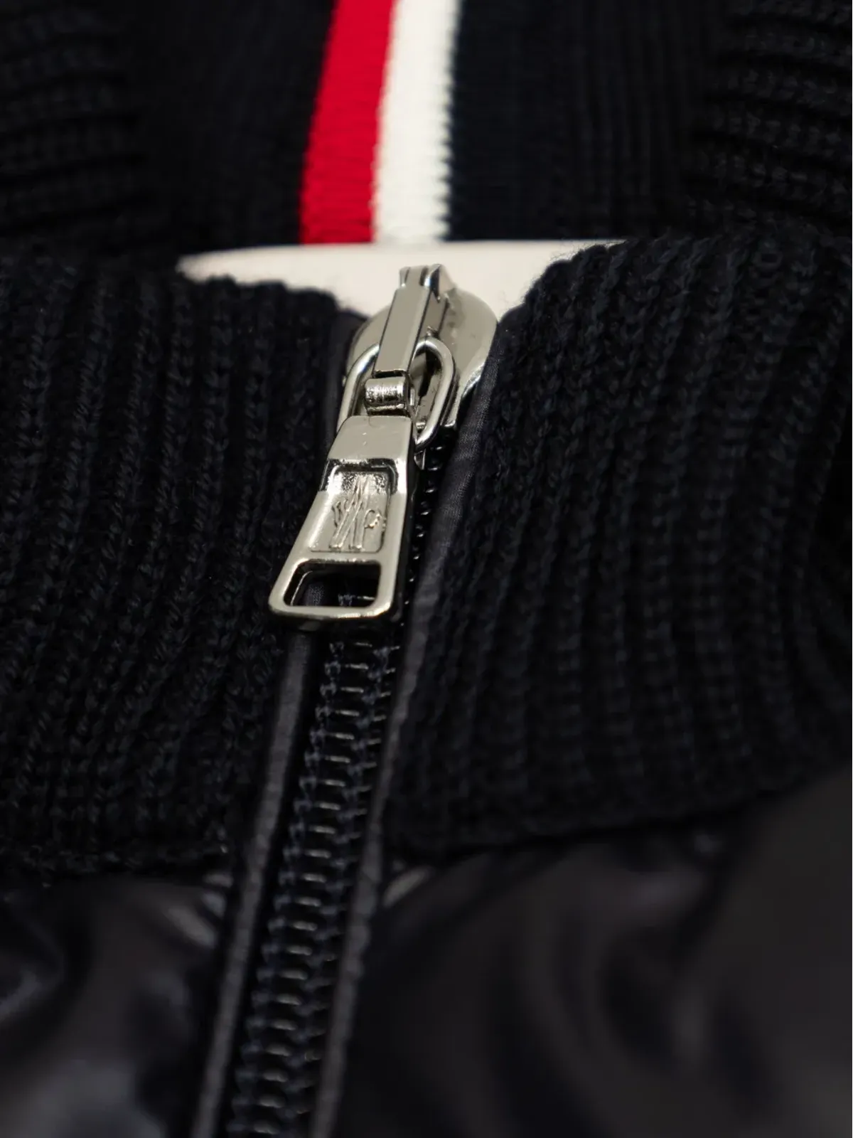 Moncler Enfant キルティングニットカーディガン - 画像4