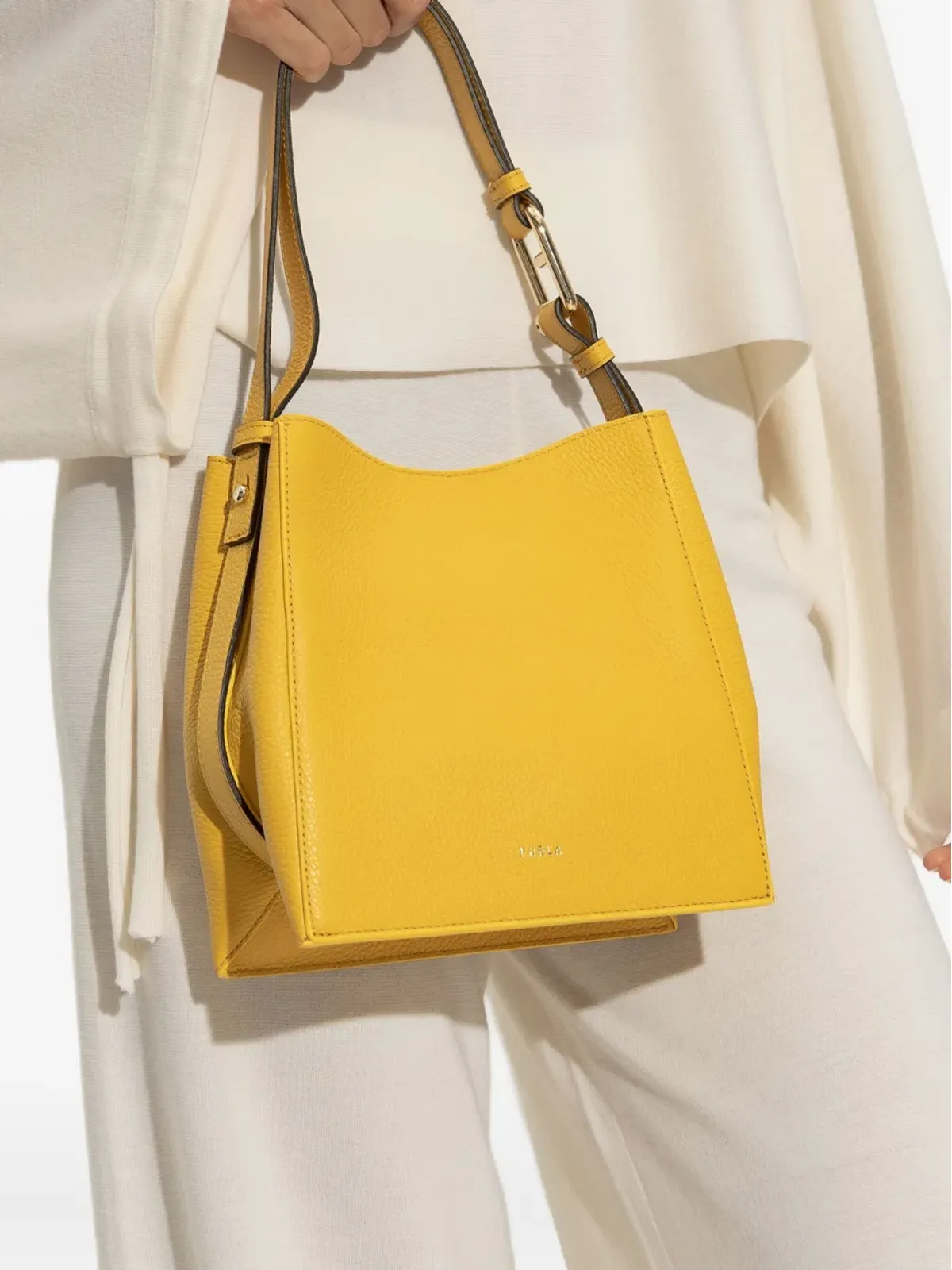 Furla ミニ Nuvola トートバッグ - イエロー - 画像2