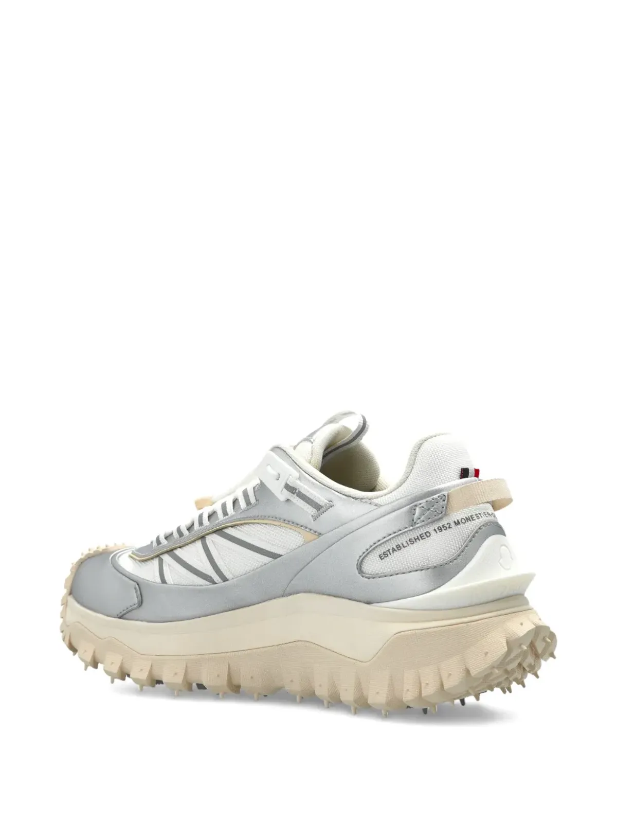 Moncler トレイルグリップ GTX レザー スニーカー - Silver - 画像4