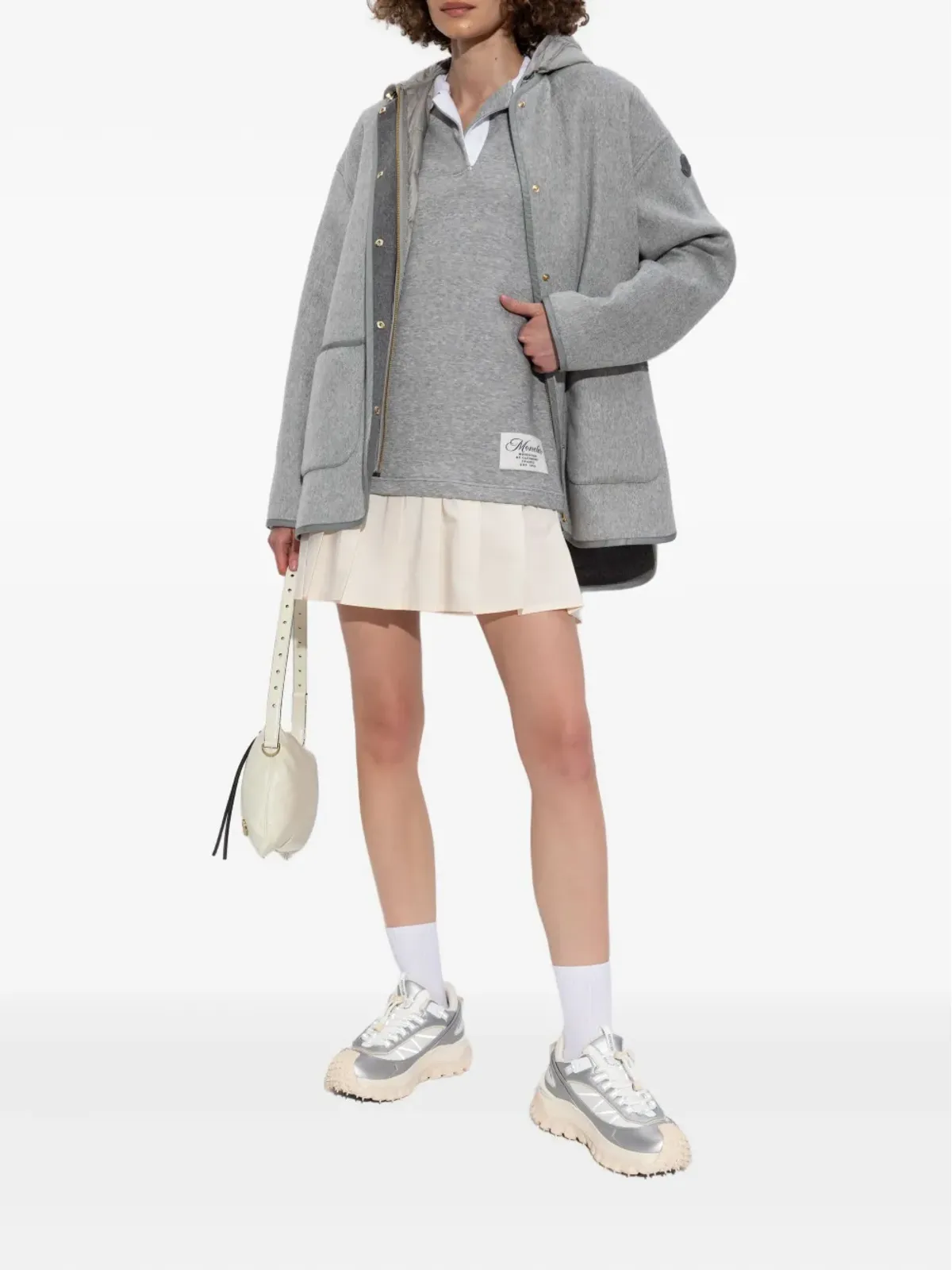Moncler プリーツパネルポロドレス - 画像2