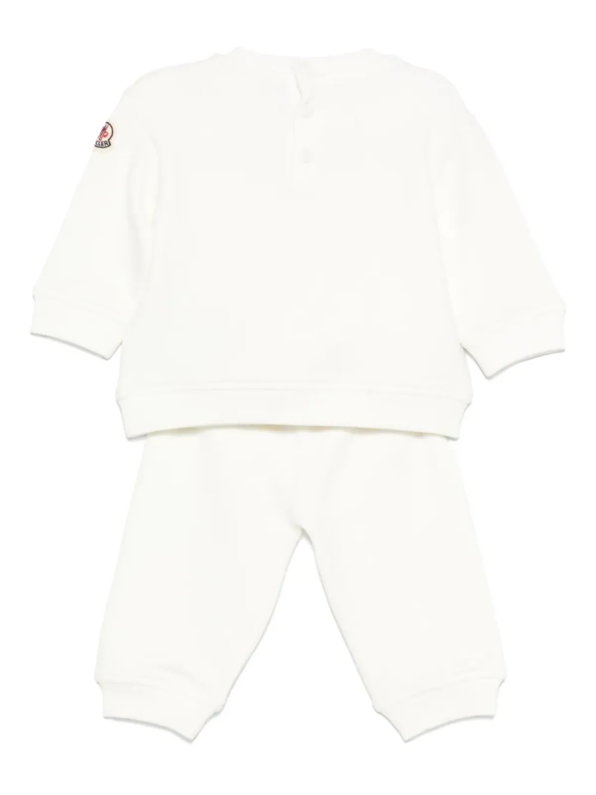 Moncler Enfant ロゴパッチ トラックスーツ - White - 画像2