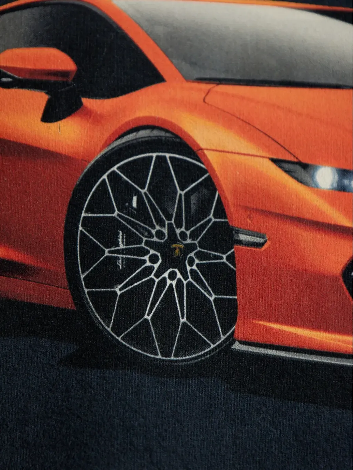 Balenciaga ランボルギーニ車プリントTシャツ - 画像5