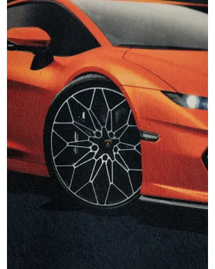 Balenciaga ランボルギーニ車プリントTシャツ - サムネイル5