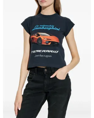 Balenciaga ランボルギーニ車プリントTシャツ - サムネイル3