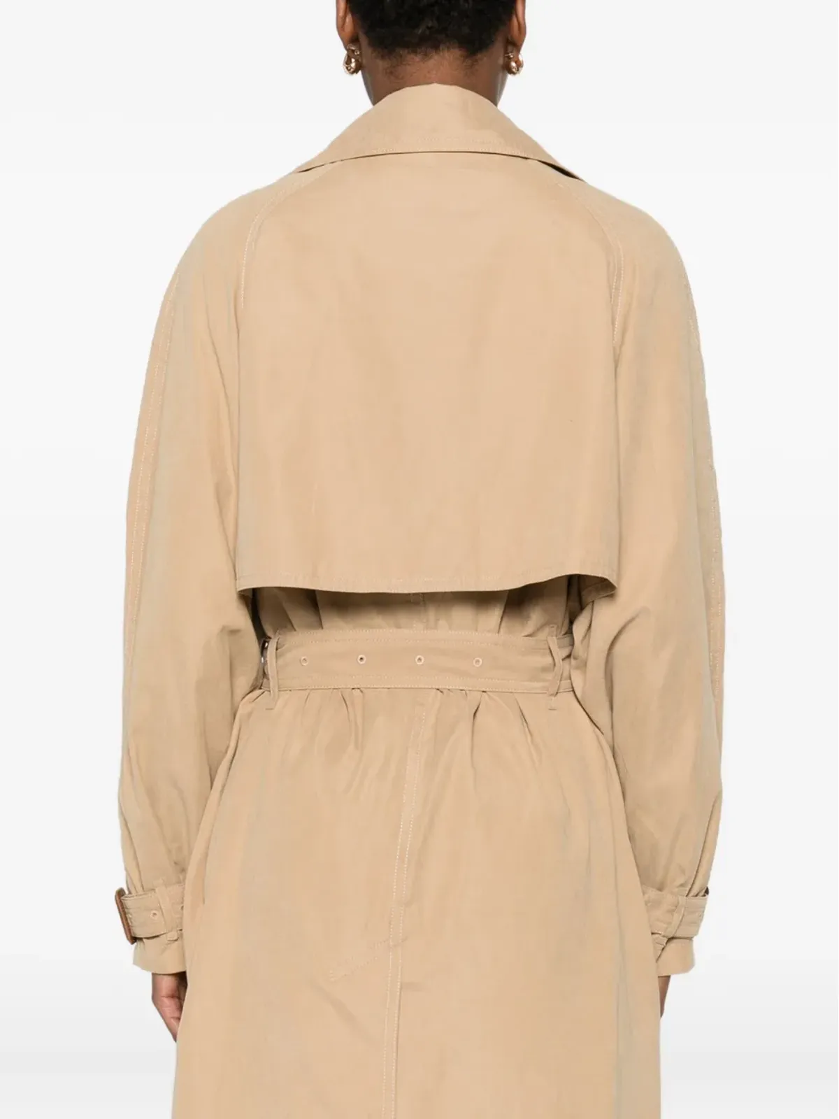 ISABEL MARANT Elea ベルト付き ダブルブレスト トレンチコート - 画像4
