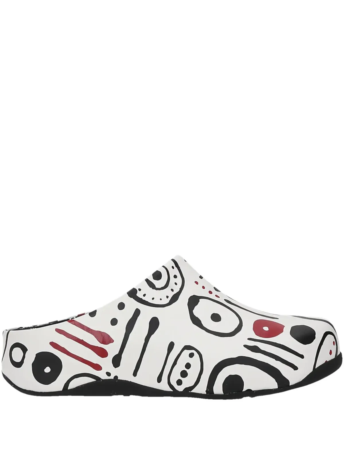 FitFlop グラフィックプリントミュール - 画像1