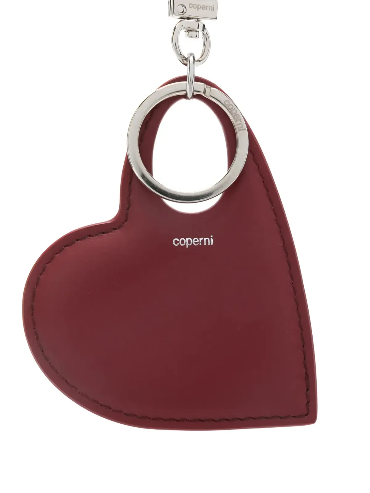 Coperni ハート型レザーキーホルダー - 画像3