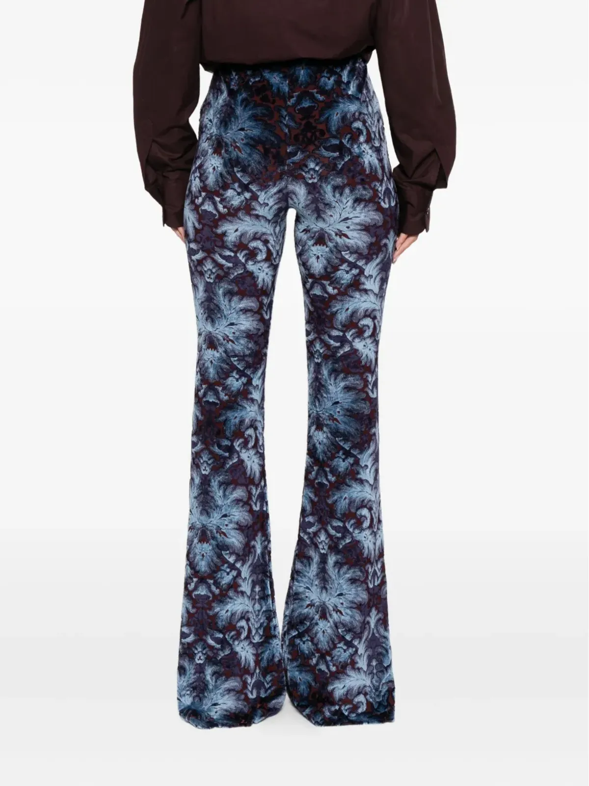 ETRO アブストラクトパターンのパンツ - 画像4