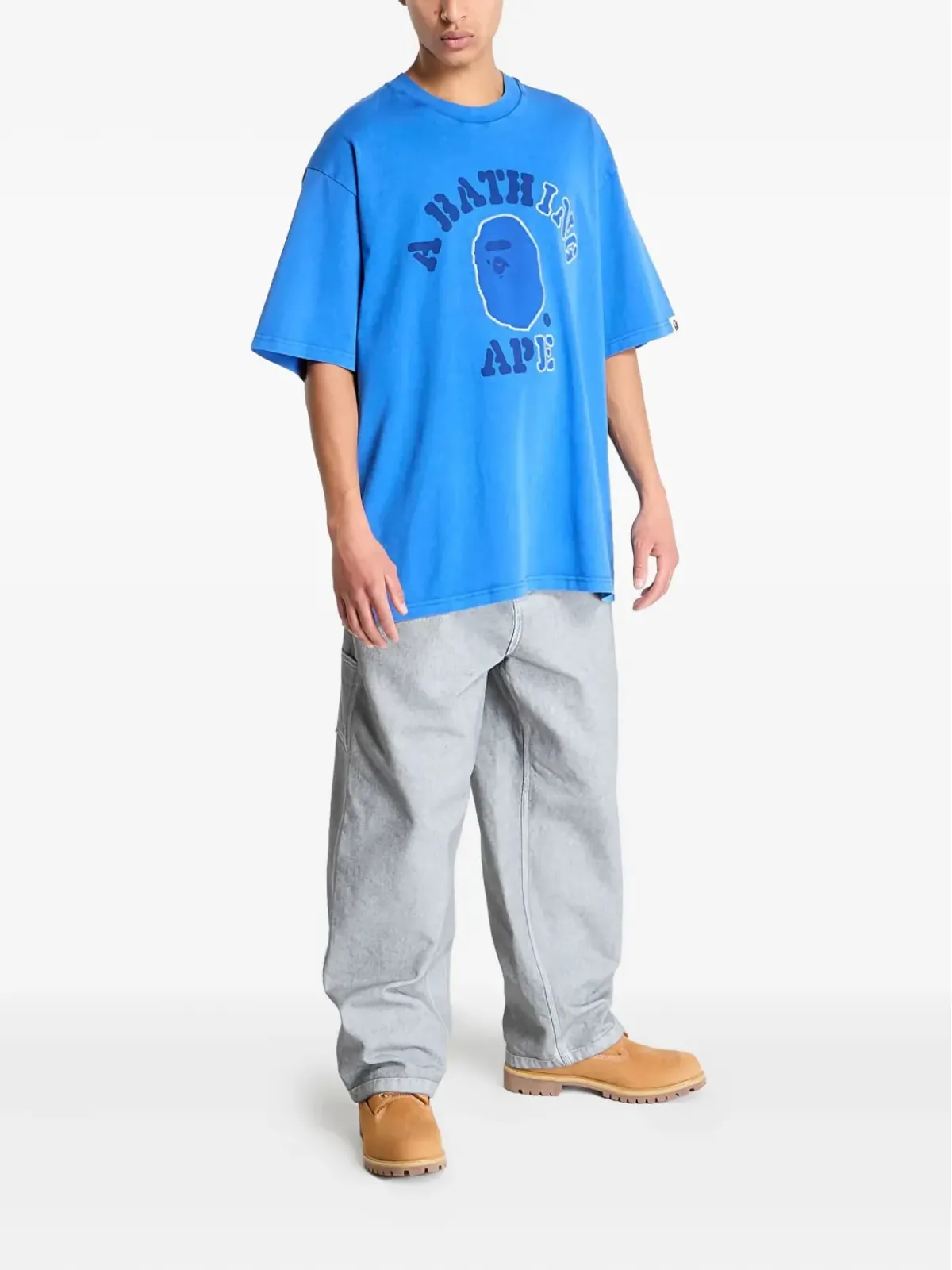A BATHING APE® 文字プリントTシャツ - 画像2