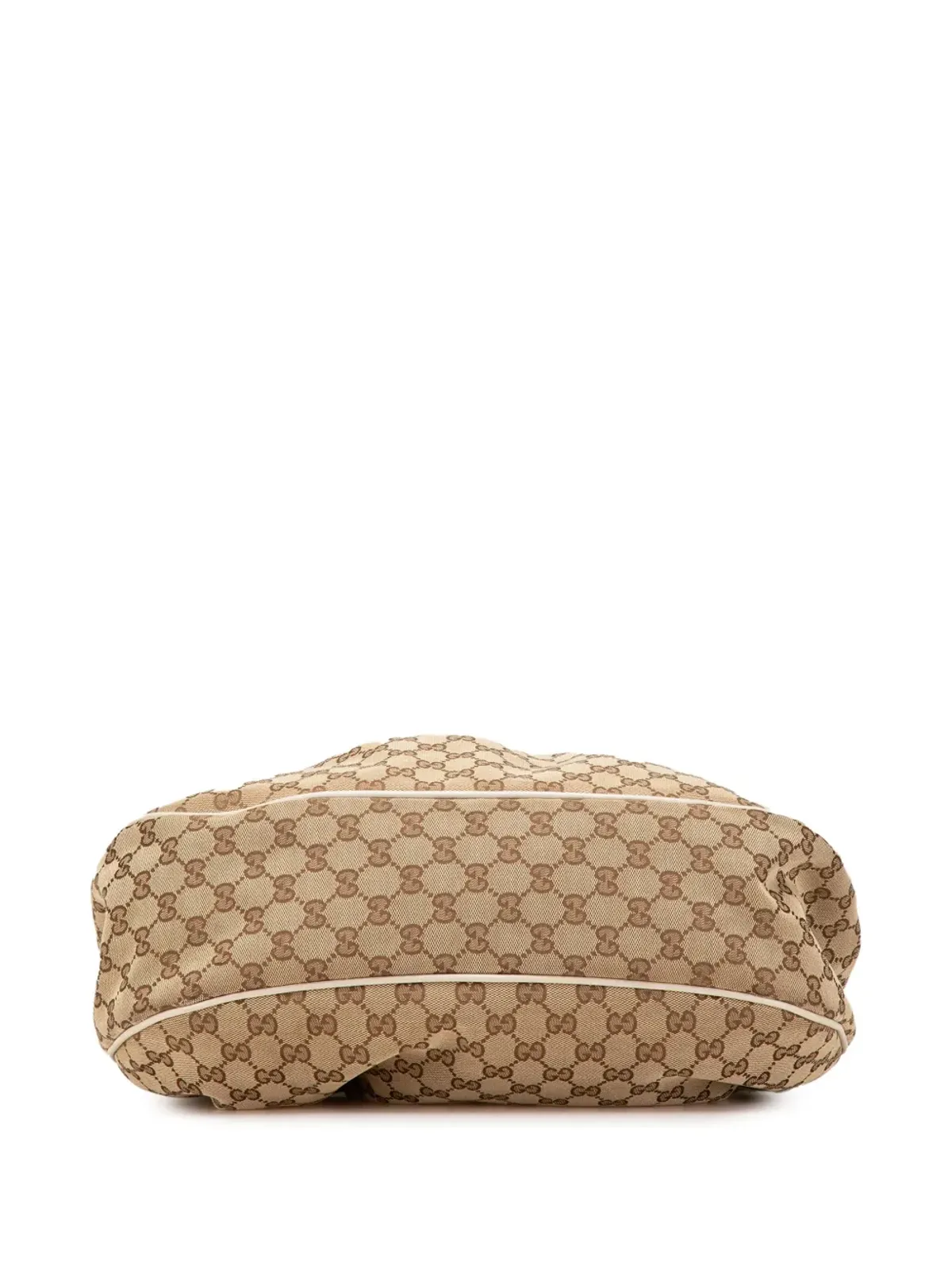 Gucci ビンテージ GGキャンバス Sukey ショルダーバッグ - ブラウン - 画像4