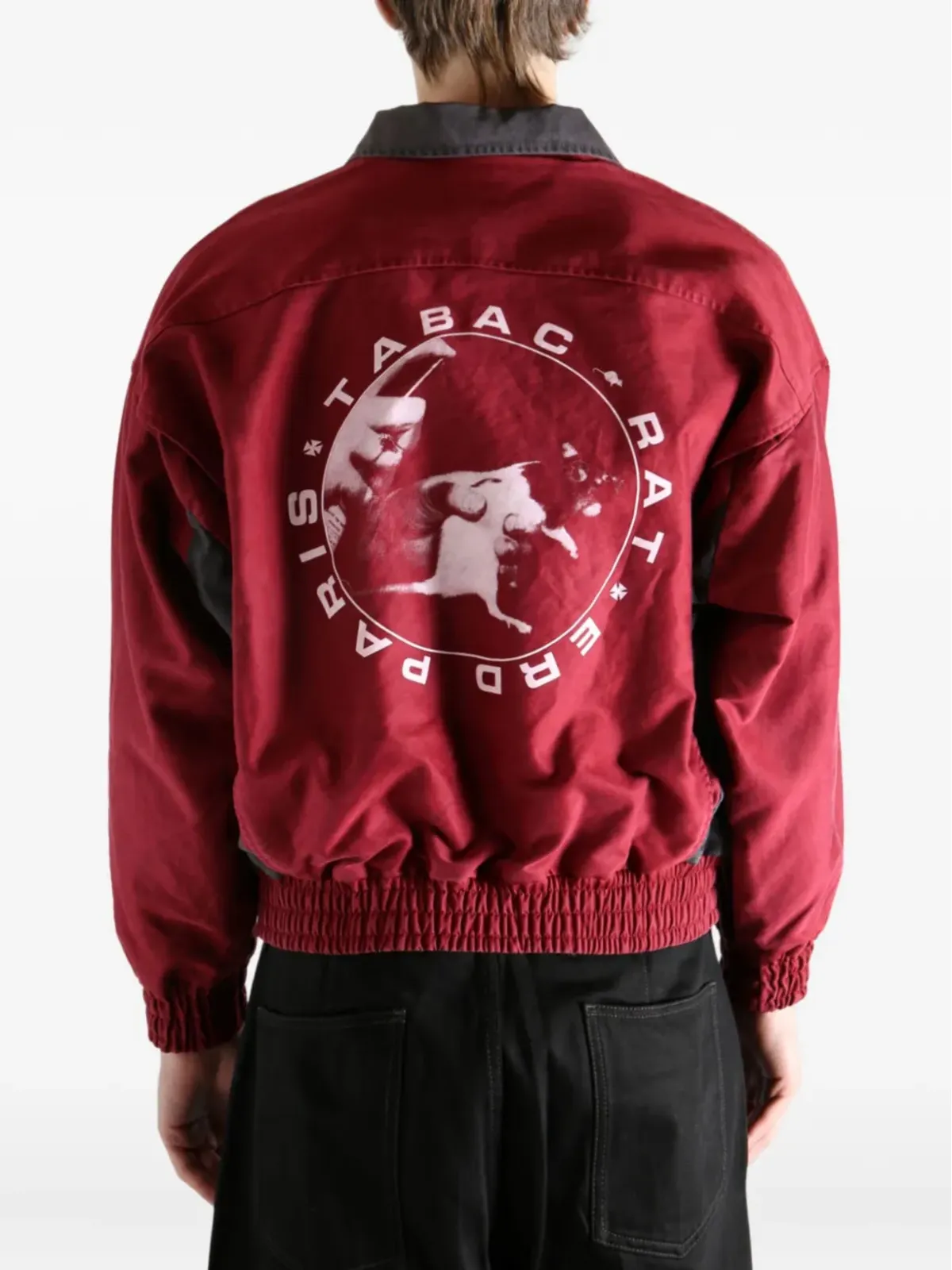 Enfants Riches Déprimés Tabac Rat ボンバー ジャケット - Red - 画像4