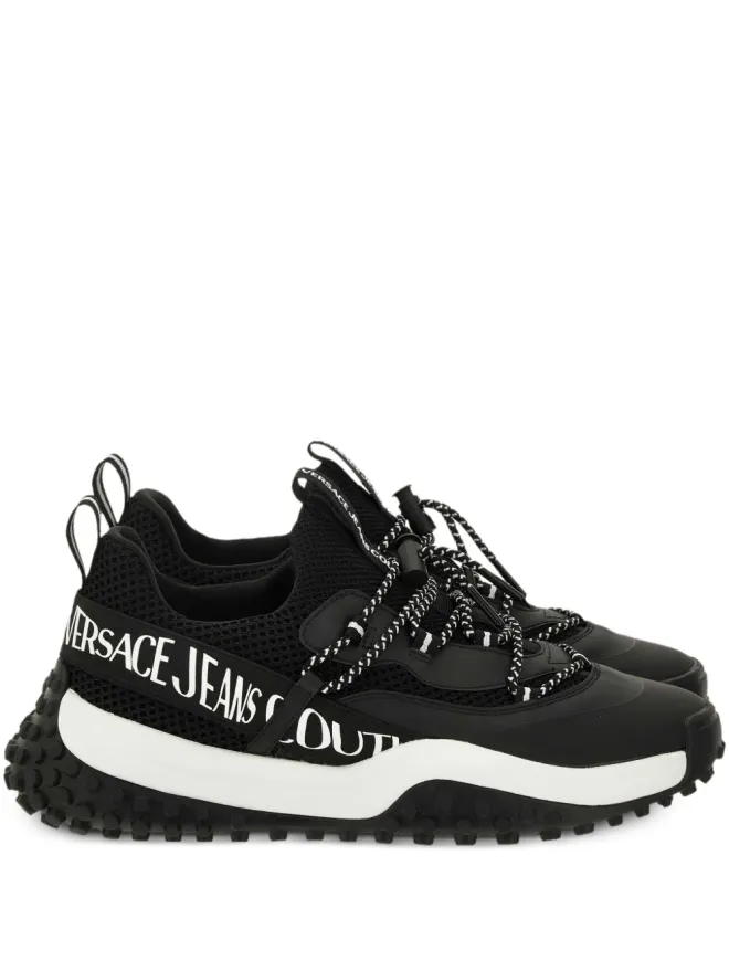 Versace Jeans Couture Versace Jeans Couture ロゴディテール メッシュ トレーナーの商品画像
