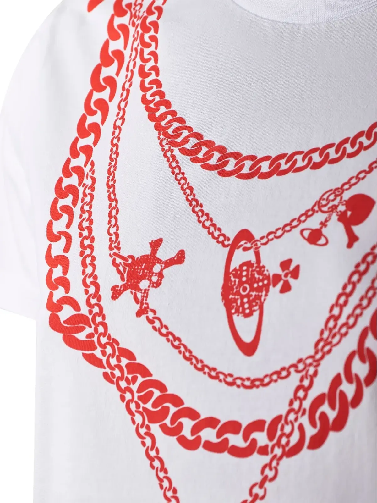 Vivienne Westwood チェーンペルーTシャツ - 画像3