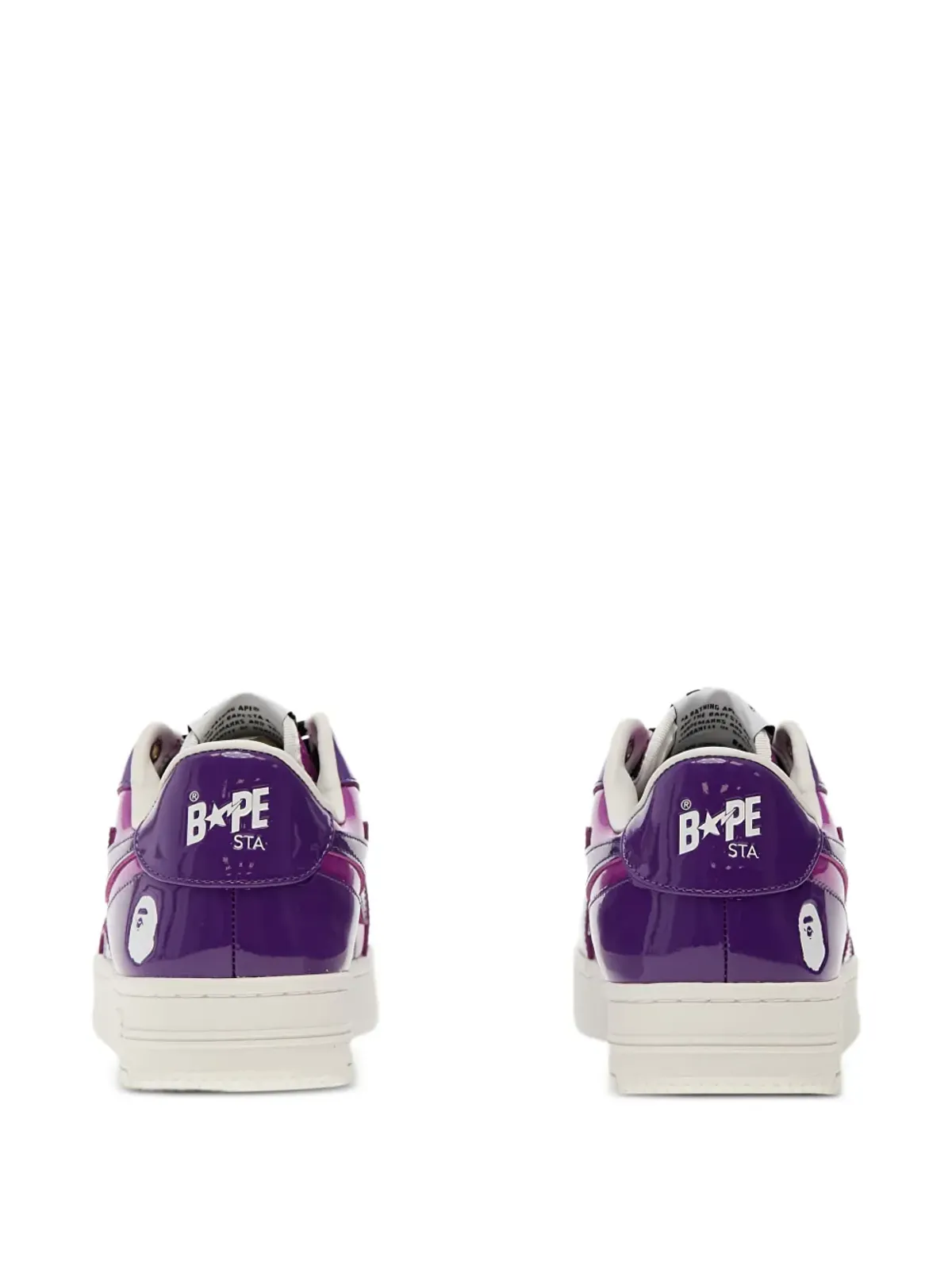 A BATHING APE® Bape Sta スニーカー - Purple - 画像3