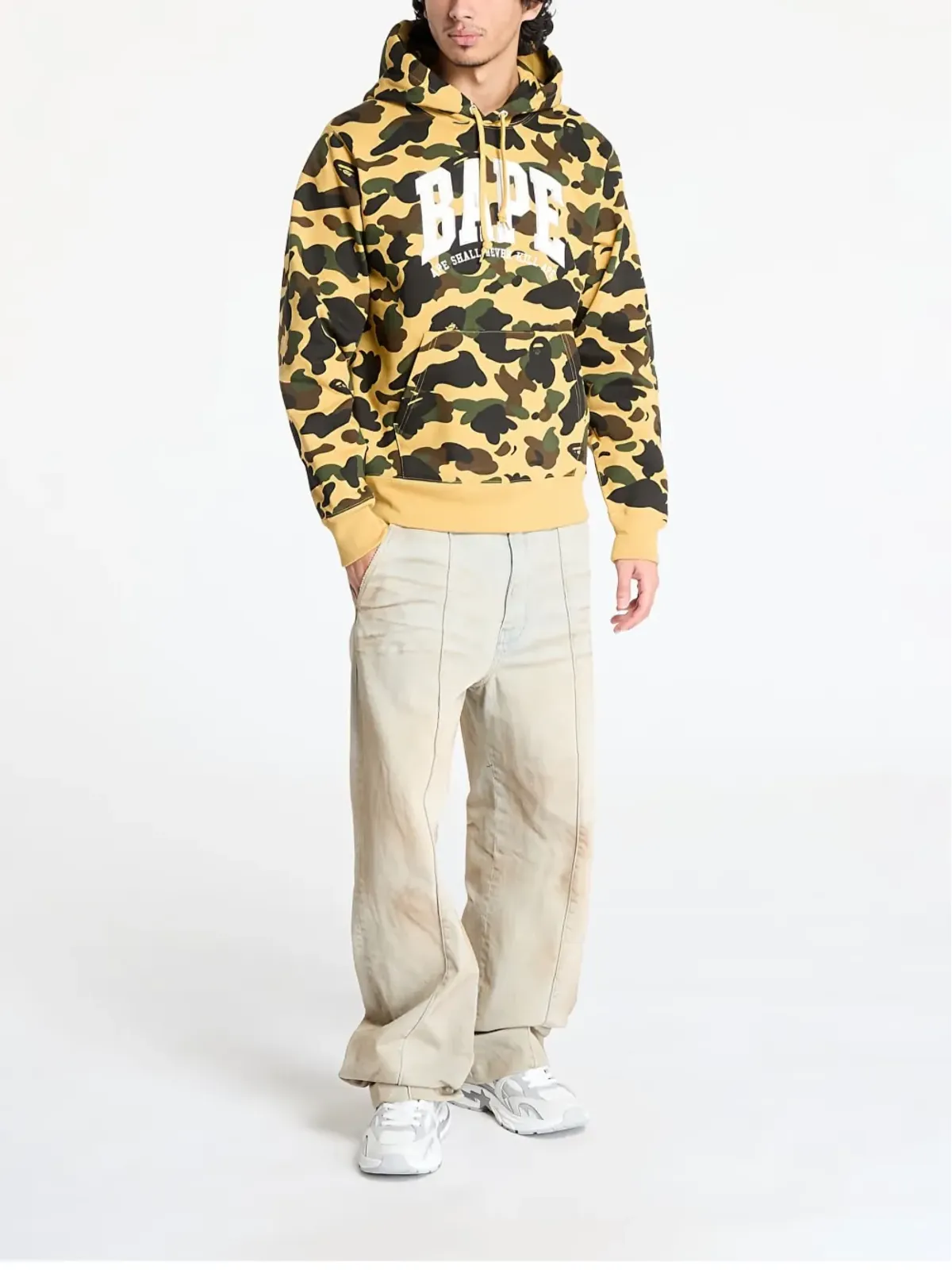 A BATHING APE® 1St カモ BAPE フーディ - 画像2