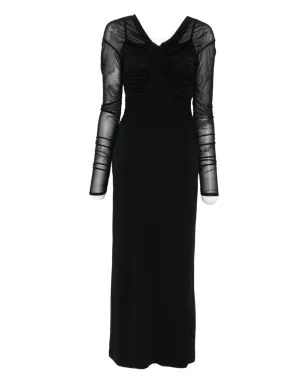 Max Mara オフショルダードレープドレス - サムネイル1