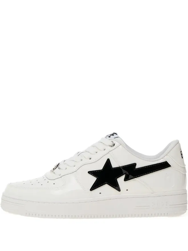 A BATHING APE® A BATHING APE® Bape Sta #2 スターライトニング スニーカー - Whiteの商品画像
