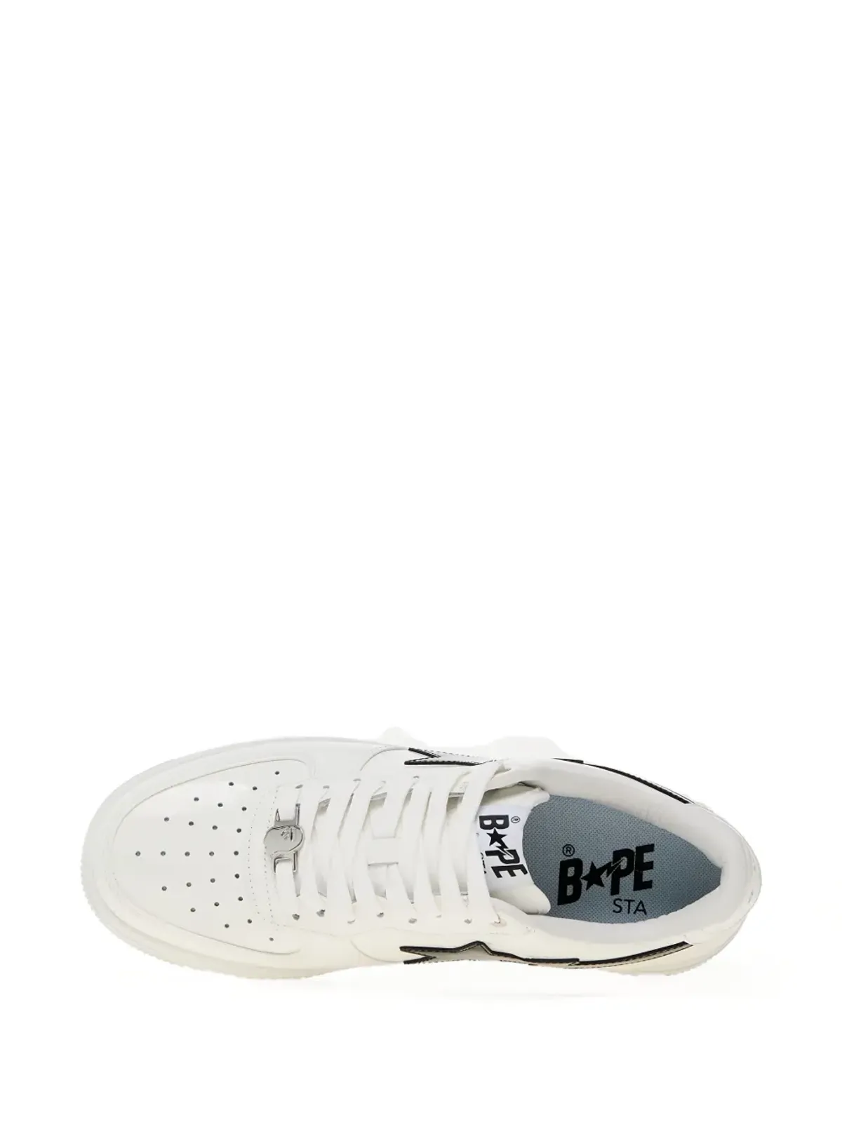 A BATHING APE® Bape Sta #2 スターライトニング スニーカー - White - 画像3