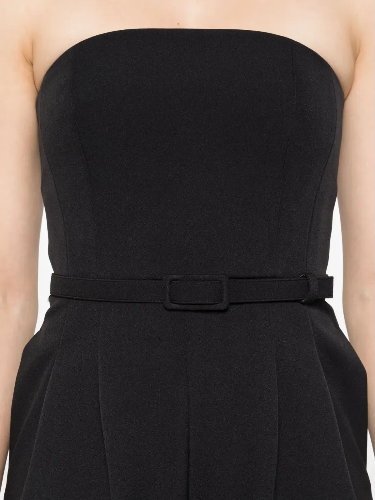 Max Mara ストラップレス ベルト付き ジャンプスーツ - 画像5