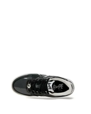 A BATHING APE® Sta Icon パテントレザー ロー・トップスニーカー - Black - サムネイル5