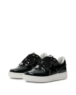 A BATHING APE® Sta Icon パテントレザー ロー・トップスニーカー - Black - サムネイル3