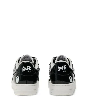 A BATHING APE® Sta Icon パテントレザー ロー・トップスニーカー - Black - サムネイル4