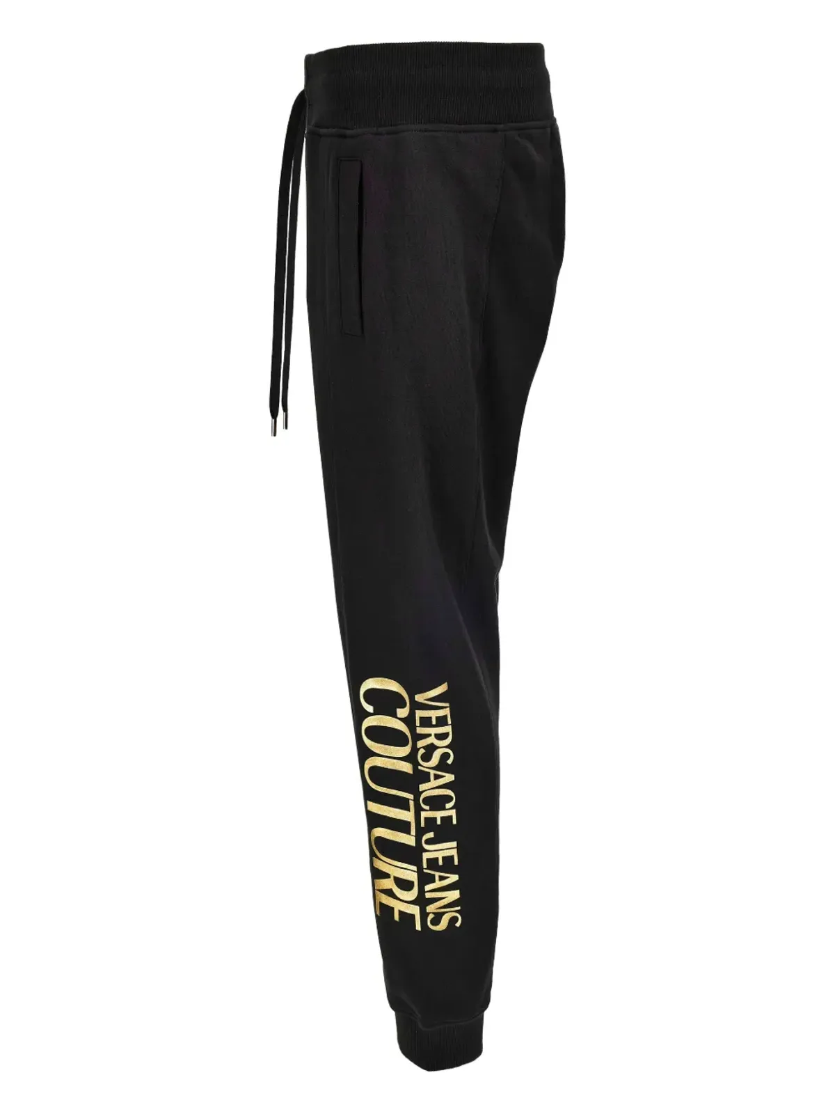 Versace Jeans Couture ロゴディテール スウェットパンツ ブラック - 画像3