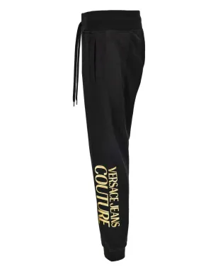 Versace Jeans Couture ロゴディテール スウェットパンツ ブラック - サムネイル3
