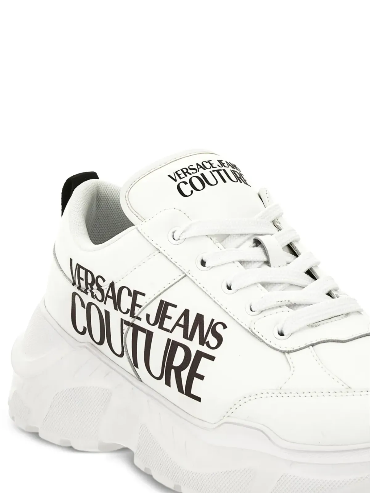 Versace Jeans Couture ロゴプリント チャンキースニーカー - 画像3