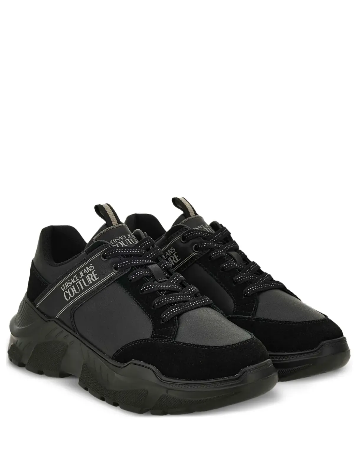 Versace Jeans Couture ロゴパッチ チャンキースニーカー - 画像1