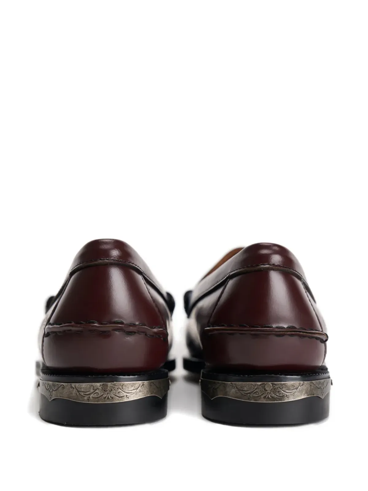Sebago Dan El Paso 刺繍入りペニーローファー - 画像5