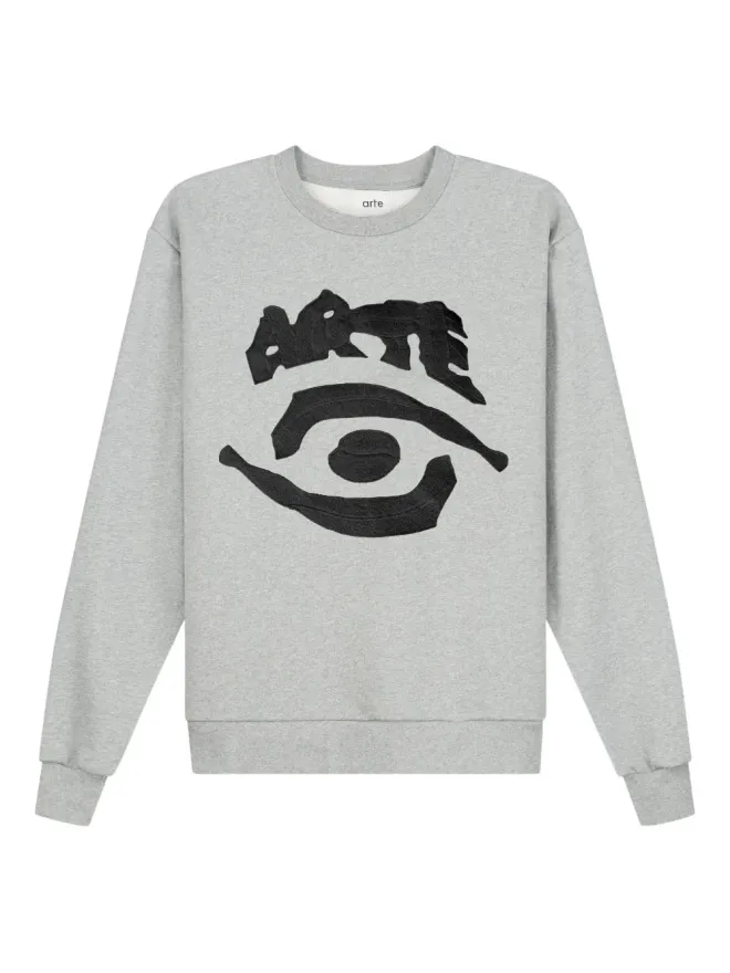 Arte Antwerp Arte Antwerp アイプリント長袖スウェットシャツの商品画像