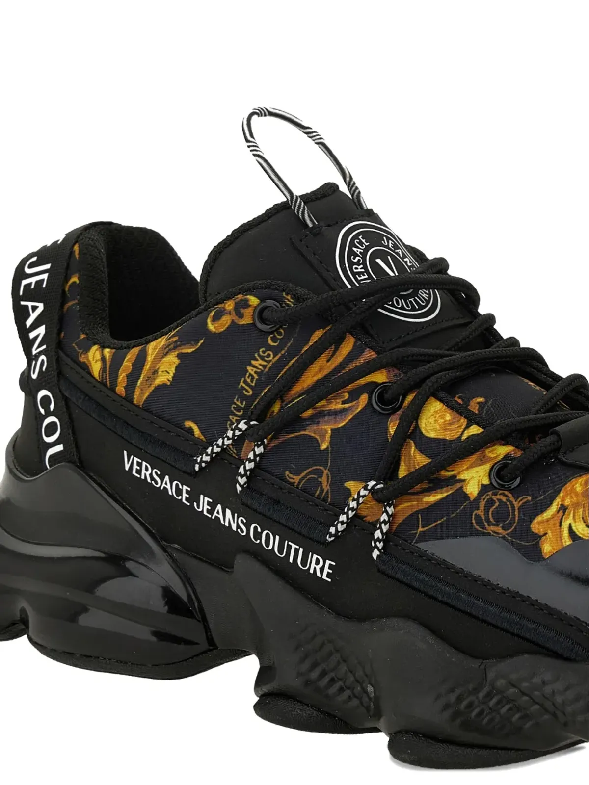 Versace Jeans Couture プラットフォームスニーカー ブラック - 画像3