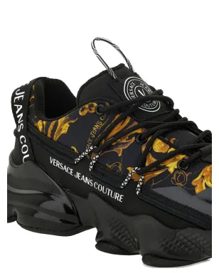 Versace Jeans Couture プラットフォームスニーカー ブラック - サムネイル3
