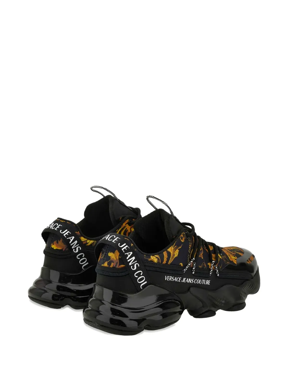 Versace Jeans Couture プラットフォームスニーカー ブラック - 画像4
