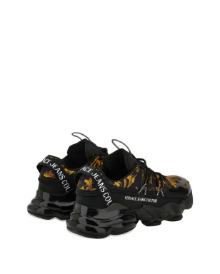 Versace Jeans Couture プラットフォームスニーカー ブラック - サムネイル4