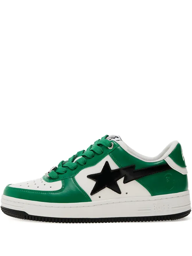 A BATHING APE® A BATHING APE® Bape Sta 3 レザー スニーカーの商品画像