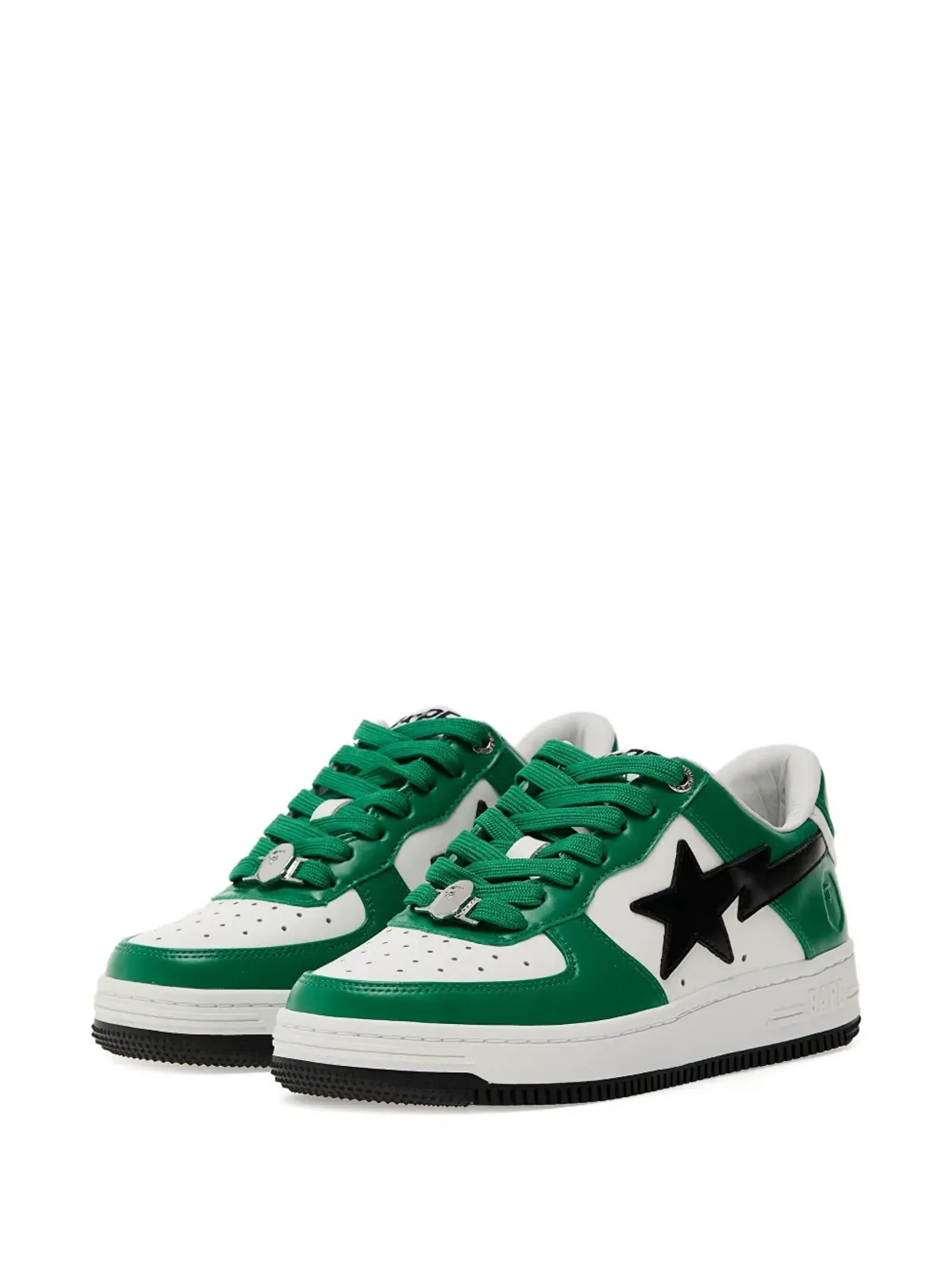 A BATHING APE® Bape Sta 3 レザー スニーカー - 画像2