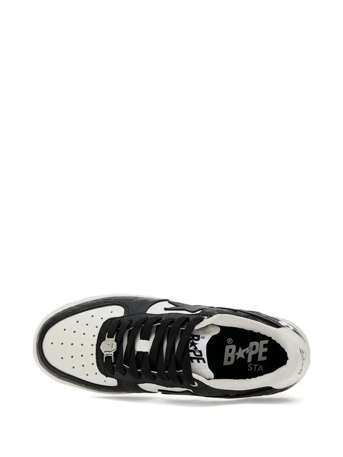 A BATHING APE® Bape Sta スター付きカモ柄スニーカー - 画像2