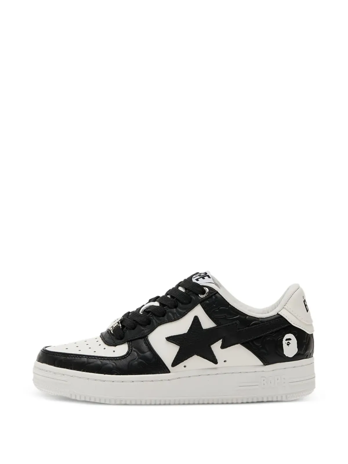 A BATHING APE® Bape Sta スター付きカモ柄スニーカー - 画像3