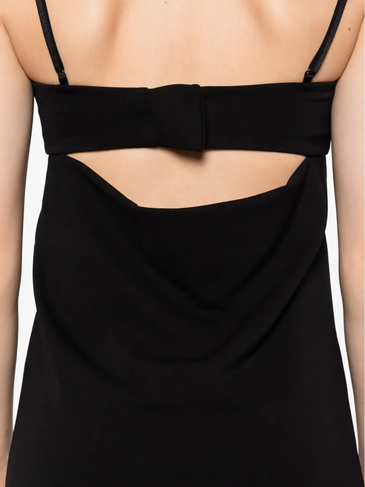Sportmax カットアウト ミニドレス ブラック - 画像5