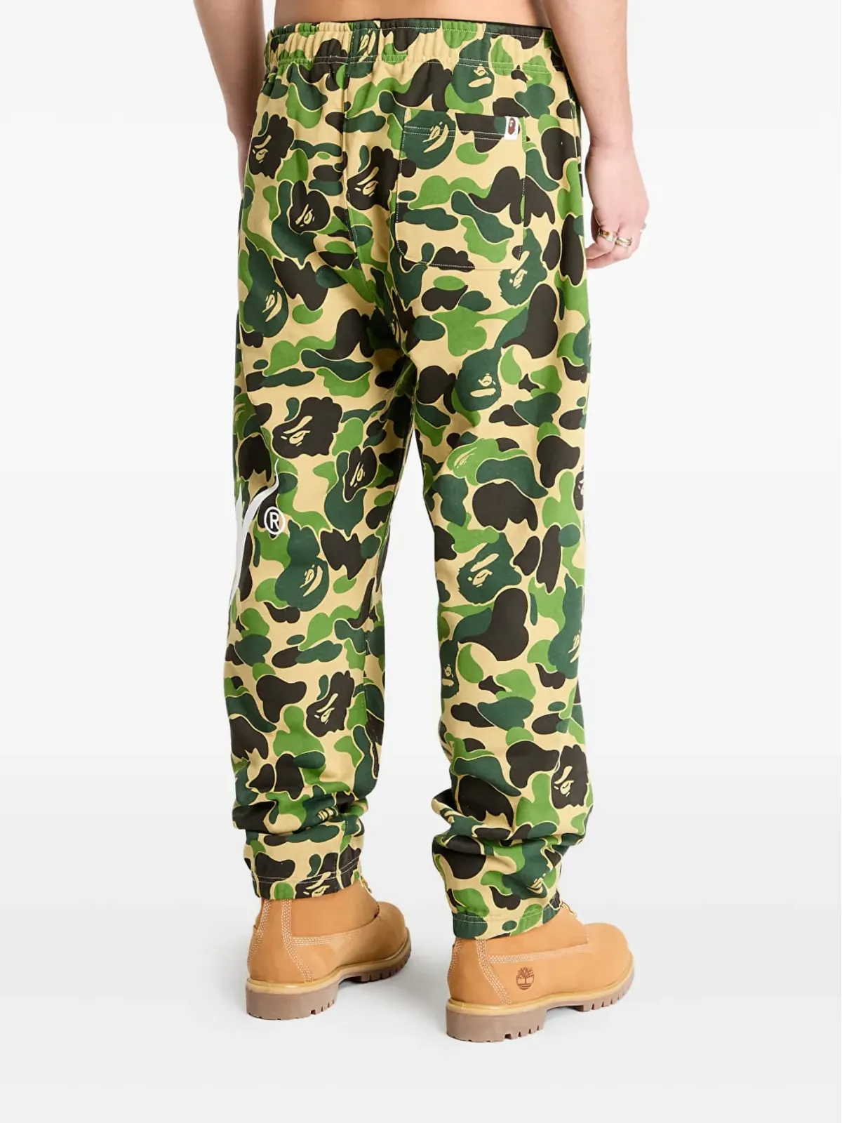 A BATHING APE® abc camo star スウェットパンツ - 画像4