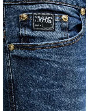 Versace Jeans Couture ロゴパッチ ベルトループ ジーンズ - サムネイル5