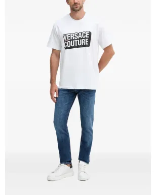 Versace Jeans Couture ロゴパッチ ベルトループ ジーンズ - サムネイル2