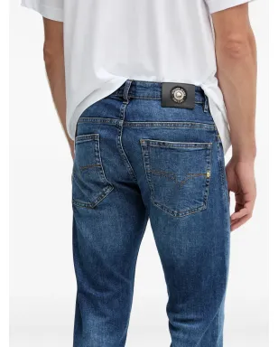 Versace Jeans Couture ロゴパッチ ベルトループ ジーンズ - サムネイル3