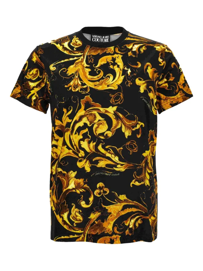 Versace Jeans Couture Versace Jeans Couture バロック柄 Tシャツの商品画像