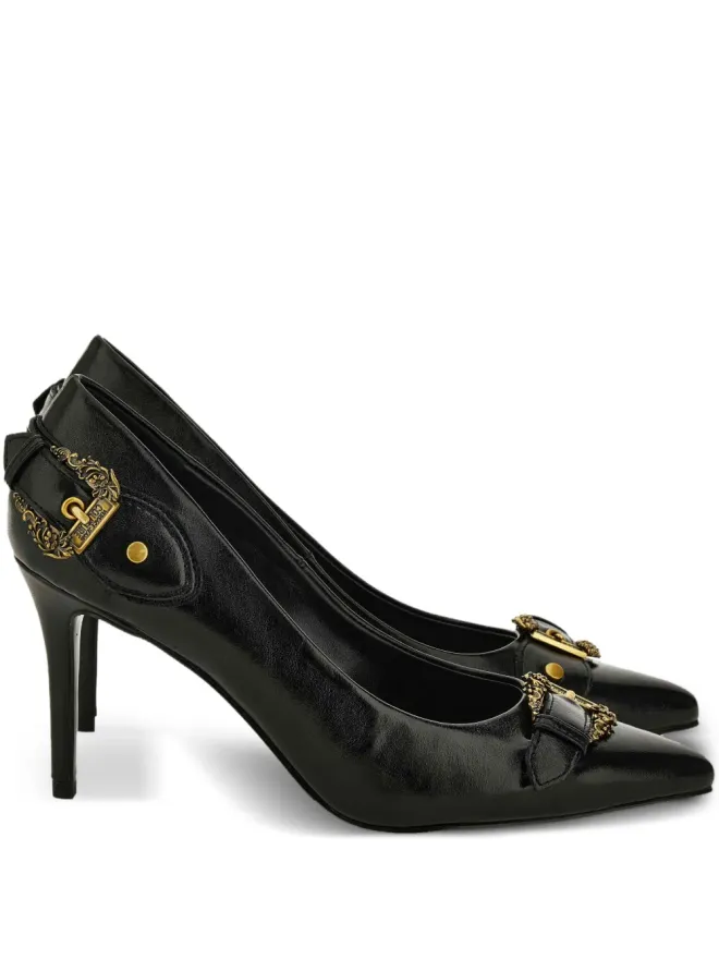 Versace Jeans Couture Versace Jeans Couture Scarlett buckle-detail pointed-toe pumpsの商品画像